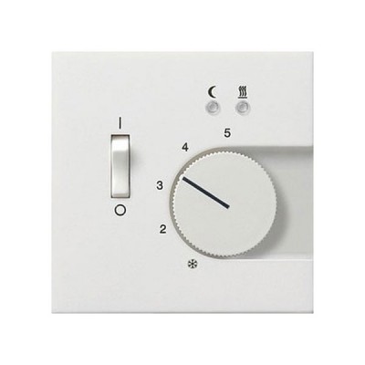 Gira F100 Бел глянц накладка для регулятора температуры пола (G1494112)