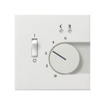 Gira F100 Бел глянц накладка для регулятора температуры пола (G1494112)