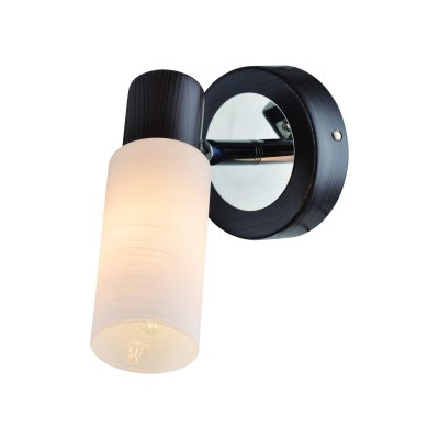 Спотовый светильник 14960/1wBK+CR WT ЭкономСвет