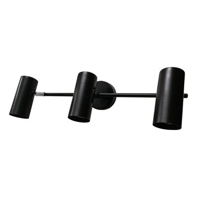 Спотовый светильник Экономсвет 14962/3wBK BK