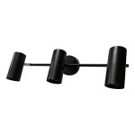 Спотовый светильник Экономсвет 14962/3wBK BK