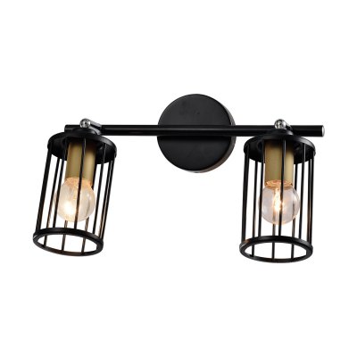 Спотовый светильник Экономсвет 14964/2wBK BK