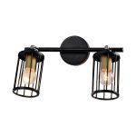 Спотовый светильник Экономсвет 14964/2wBK BK