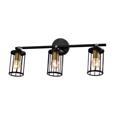 Спотовый светильник Экономсвет 14964/3wBK BK