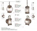 Уличный светильник Favourite 1497-1P Faro