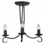 Потолочный светильник Escada 150/3P E14*40W Black