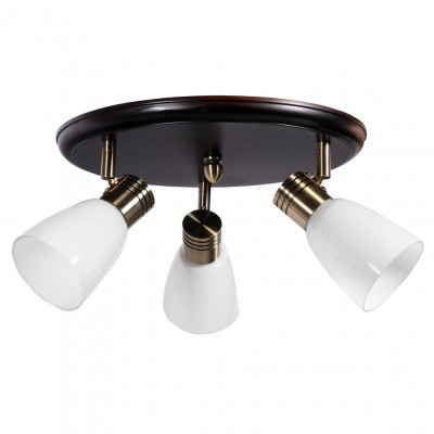 Спот АНРИ 3хЕ14х60Вт венге 150-41-13