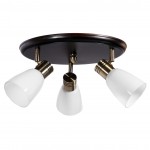 Спот АНРИ 3хЕ14х60Вт венге 150-41-13