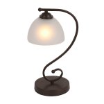 Лампа настольная классическая 15017/1T CF WT ЭкономСвет