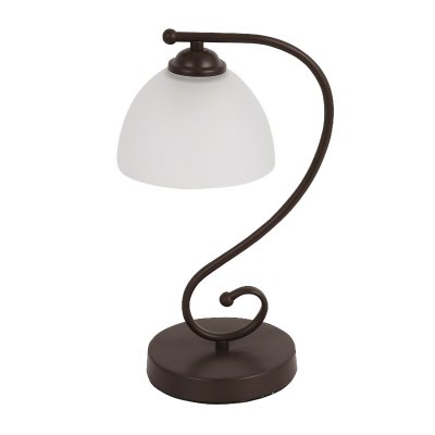 Лампа настольная классическая 15017/1T CF WT ЭкономСвет