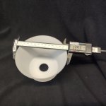 Плафон стекло белое матовое 140*95мм E14 (30мм посадка) CL110 Стелла