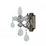 Бра хрусталь 15021/1wAB+CL ЭкономСвет