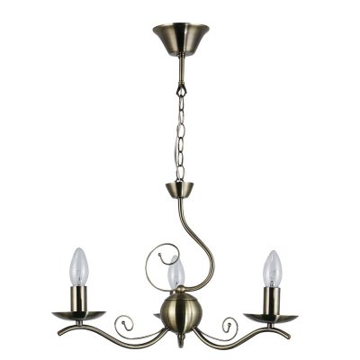 Люстра классическая 15022/3AB+CL ЭкономСвет