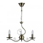 Люстра классическая 15022/3AB+CL ЭкономСвет