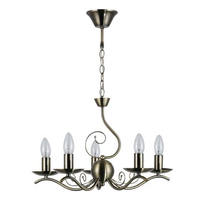 Люстра классическая 15022/5AB+CL ЭкономСвет