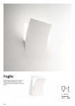 Светильник бра Ideal lux FOGLIO AP1 (150581)