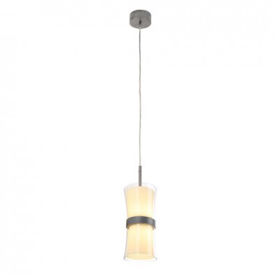 SLV 150664 DELWA GLASS 1x Pendelleuchte, LED, mausgrau