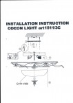 Люстра Odeon light 1511/3C VERGINA