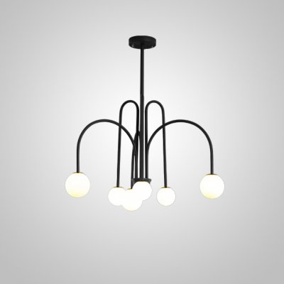 Потолочная люстра DAY L6 D75 Black ImperiumLoft 151603-26