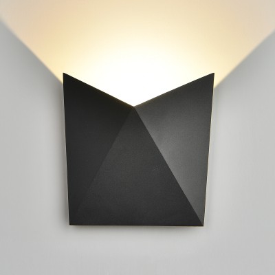 BATTERFLY черный уличный настенный светодиодный светильник 1517 TECHNO Elektrostandard BATTERFLY черный уличный настенный светодиодный светильник 1517 TECHNO Elektrostandard