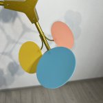 Люстра на штанге MATISSE M L120 Multicolored ImperiumLoft 151702-26