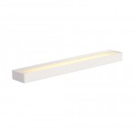 SLV 151781 SEDO LED 14 Wandleuchte, eckig mattweiss, Glas satiniert