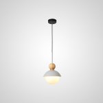 Подвесной светильник POMPON WOOD Серый ImperiumLoft 151781-26