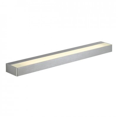 SLV 151786 SEDO LED 14 Wandleuchte, eckig alu-brushed, Glas satiniert