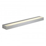 SLV 151786 SEDO LED 14 Wandleuchte, eckig alu-brushed, Glas satiniert