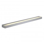 SLV 151796 SEDO LED 21 Wandleuchte, eckig, alu-brushed, Glas satiniert, 3000K