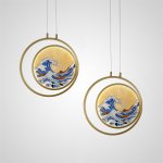 Подвесной светильник AKIRA WAVE ONE ImperiumLoft 151836-26