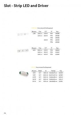 Лампочка Ideal lux STRIP LED 26W 3000K IP20