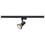SLV 152200 E27 SPOT, schwarz, max. 75W, inkl. 3P.-Adapter