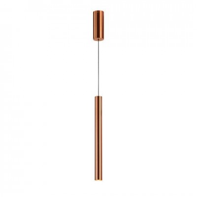 SLV 152379 UBA Pendant, Pendelleuchte, rund, brushed copper, 9W LED, 3000K