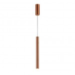 SLV 152379 UBA Pendant, Pendelleuchte, rund, brushed copper, 9W LED, 3000K