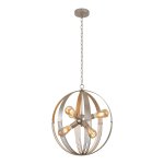 Люстра современная Экономсвет 15301/6SN+CR