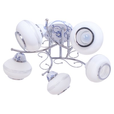 Люстра эконом Экономсвет 1533/5CR WT