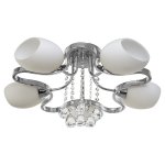 Люстра классическая с хрусталем Экономсвет 15401/5CR WT