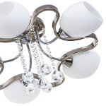 Люстра классическая с хрусталем Экономсвет 15401/5SN WT