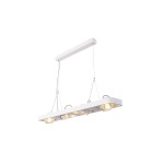 SLV 154911 LYNAH LED Pendelleuchte, quad, mattweiss, 4x10W, 3000K