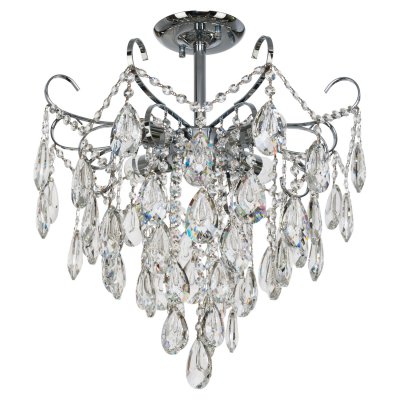 Люстра с хрусталем 15506/4CR WT Экономсвет Люстра с хрусталем 15506/4CR WT Экономсвет
