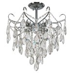 Люстра с хрусталем 15506/4CR WT Экономсвет