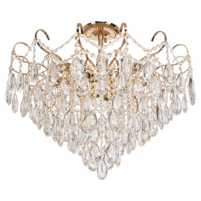 Люстра с хрусталем 15506/9FGD WT Экономсвет Люстра с хрусталем 15506/9FGD WT Экономсвет