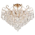 Люстра с хрусталем 15506/9FGD WT Экономсвет