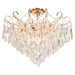 Люстра с хрусталем 15506/9FGD WT Экономсвет