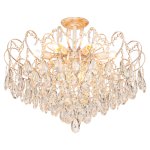 Люстра хрустальная Экономсвет 15512/8WT+GD WT