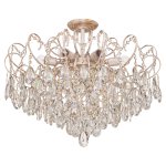 Люстра хрустальная Экономсвет 15512/8WT+GD WT