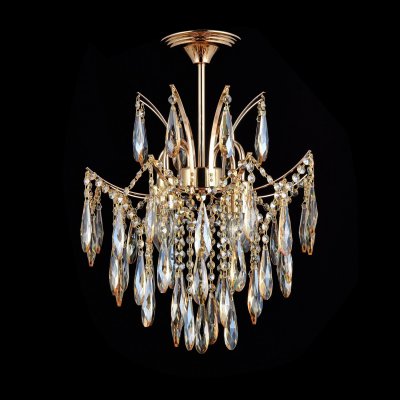 Люстра классическая с хрусталем 15538/4FGD+CPGD Экономсвет