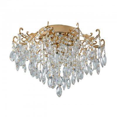 Люстра хрустальная 15543/8+8FGD+CL WTLED ЭкономСвет Люстра хрустальная 15543/8+8FGD+CL WTLED ЭкономСвет