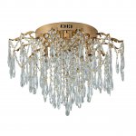 Люстра хрустальная 15545/8+8FGD+CL WTLED ЭкономСвет